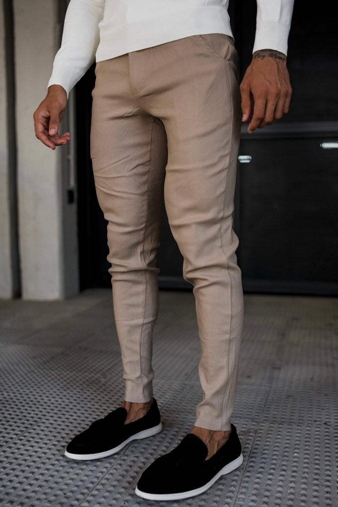 Velvetystrech™ - Beige broek