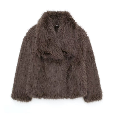 Stacey™ - Fur Coat Jas