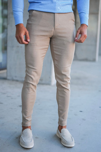 Velvetystrech™ - Beige broek