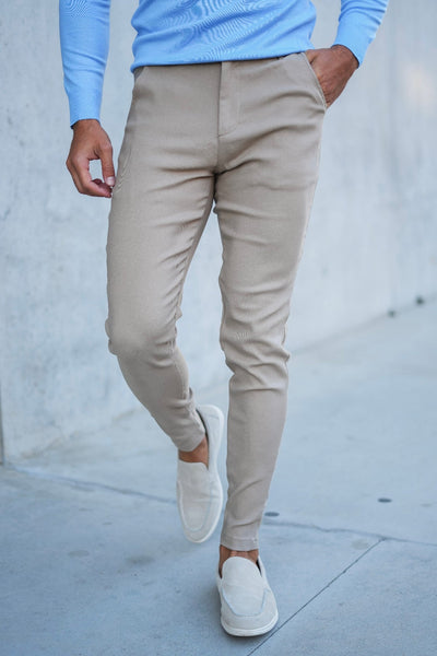 Velvetystrech™ - Beige broek