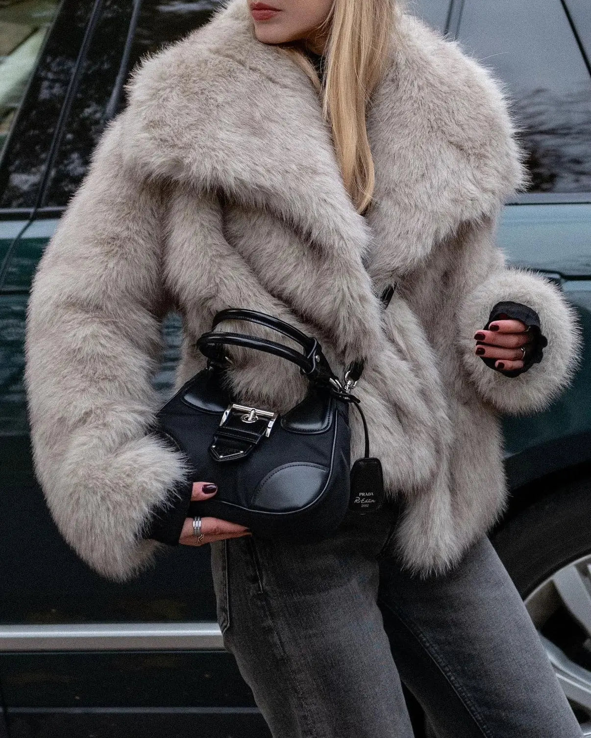 Stacey™ - Fur Coat Jas