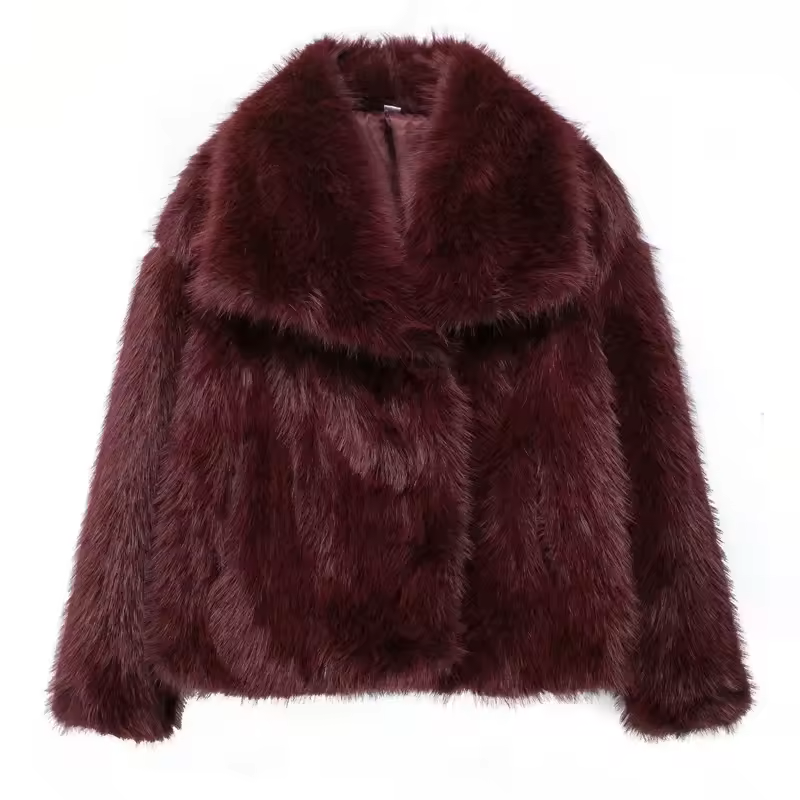 Stacey™ - Fur Coat Jas